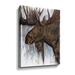 Loon Peak® Brawny Bull - Print on Canvas Metal in Brown/Gray/Green | 32 H x 24 W x 2 D in | Wayfair EA9E0DDA65F14A48B22B735EB8DC3C3E