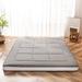 Full 4" Futon Mattress - Alwyn Home Etting Padded Roll Up Floor Polyester in Gray | 80 H x 54 W 4 D Wayfair 6A9DB0F08CA042C7B1D258B63E4596B7