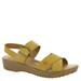 Born Aida Sandal - Womens 11 Yellow Sandal Medium