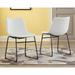 Signature Design by Ashley Centiar Grey Dining Chairs (Set of 2)