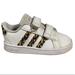 Adidas Shoes | Adidas Grand Court Toddler Girls Size 6k Sneakers Athletic Casual School Shoes | Color: White | Size: 6k
