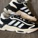 Adidas Shoes | Adidas Original Ozweego White Black New No Box Size 7 In Men 8.5 In Women | Color: Black/White | Size: 7