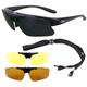 Rapid Eyewear Catch Pro POLARISED RX FISHING SUNGLASSES Frame for Prescription Spectacle Wearers, with Interchangeable uv400 Anti Glare Lenses. Glasses Suitable for Distance, Bifocal & Varifocal