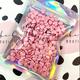 Pink hearts sprinkles cute sprinkle blend mix for cupcake cake biscuit cookie baby shower cake topper birthday baking decoration piping