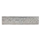 White & Grey Decorative Metal Wall Shelf