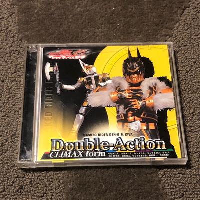Columbia Media | Kamen Rider / Masked Rider Den-O Double Action Climax Form Cd / Dvd Combo Japan | Color: Black/Yellow | Size: Os