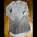 Anthropologie Dresses | Anthro Bella Dahl Grey Ombr Shirttail Dress Small | Color: Gray | Size: S