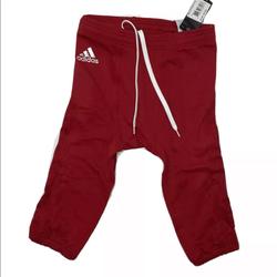 Adidas Shorts | Adidas Mens Compression Shorts Size M Solid Red Athletic Sport Wear Mrsp $100 | Color: Red/White | Size: M