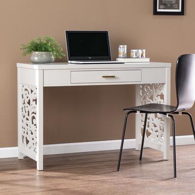 Ivybridge Desk W Storage by SEI Furniture in Gray