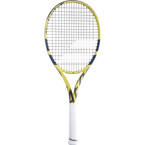 BABOLAT Herren Tennisschläger PURE AERO SUPER LITE U NC, Größe 2 in gelb-schwarz