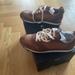 Coach Shoes | Mens Coach Leather Saddle Shoes | Color: Brown/Tan | Size: 9.5