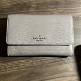 Kate Spade Bags | Kate Spade Harlow Wallet On A String | Color: Gray | Size: Os