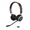 Jabra Evolve 65 SE Schnurloses Stereo-Headset - Bluetooth, mit Mikrofon mit Geräuschunterdrückung und langlebigem Akku - Unified Communications zertifiziert für Zoom, Unify und mehr - Schwarz