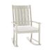 Summer Classics Outdoor Club Rocking Metal Chair w/ Cushions in White | 40 H x 24.5 W x 33.5 D in | Wayfair 333494+C0156457W6457