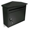 Cassetta Postale, Casa, Casetta delle Lettere, Buste, con Tetto Spiovente, Mail Box, hlp 37 x 41 x