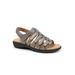 Women's Tiki Sandal by Trotters in Pewter Metallic (Size 7 1/2 M)