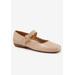 Women's Sugar Mary Jane Flat by Trotters in Nude (Size 8 M)