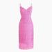 J. Crew Dresses | J.Crew Pink Spaghetti Strap Guipure Lace Dress Size 2 | Color: Pink | Size: 2