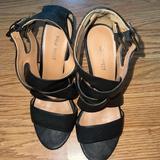 Nine West Shoes | Black Wedges | Color: Black | Size: 7