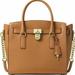 Michael Kors Bags | Michael Kors Large Hamilton Studio Brown Acorn Leather Satchel Bag Purse Nwt | Color: Brown | Size: Os