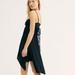 Free People Tops | Free People Side Swept Open Tunic Convertible Straps/Strapless Dress Navy Nwt | Color: Blue/Red/White | Size: Xs