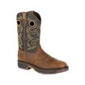 Georgia Boot Carbo-Tec LT Waterproof 11 inch Pull-On Work Boot - Men's Brown/Black 10 Wide GB00266-100W