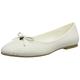 Ted Baker Women's BELAMIA Ballet Flat, Ivory, 8 UK