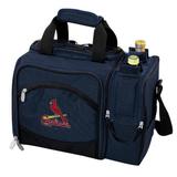 Navy St. Louis Cardinals Malibu Picnic Cooler Tote