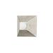 Corbett Lighting Max Wall Sconce by Martyn Lawrence Bullard Metal in Gray | 6 H x 6 W x 6 D in | Wayfair 325-01-SL