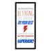 Stupell Industries Superheroes Do Their Best Phrase Thunderbolt Symboloversized Stretched Canvas Wall Art By Anna Quach in Blue/Red/White | Wayfair
