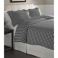 Pointehaven Milton Duvet Cover Set, Cotton in Black | Twin/Twin XL | Wayfair FP175DVT-TT-MLT