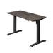 Inbox Zero Goichi Height Adjustable Standing Gaming Desk Wood/Metal in Red/Gray/Black | 47.2 W x 23.6 D in | Wayfair