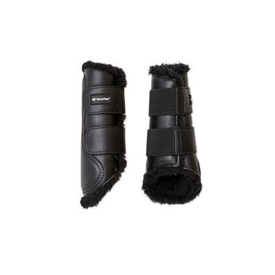 SmartPak Deluxe Fleece Lined Sport Boots - Large - Pair - Black - Smartpak