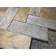 3m2 Silver & Gold Metallic Combination Pack Rustic Pallet Wood Wall Cladding - New Timber