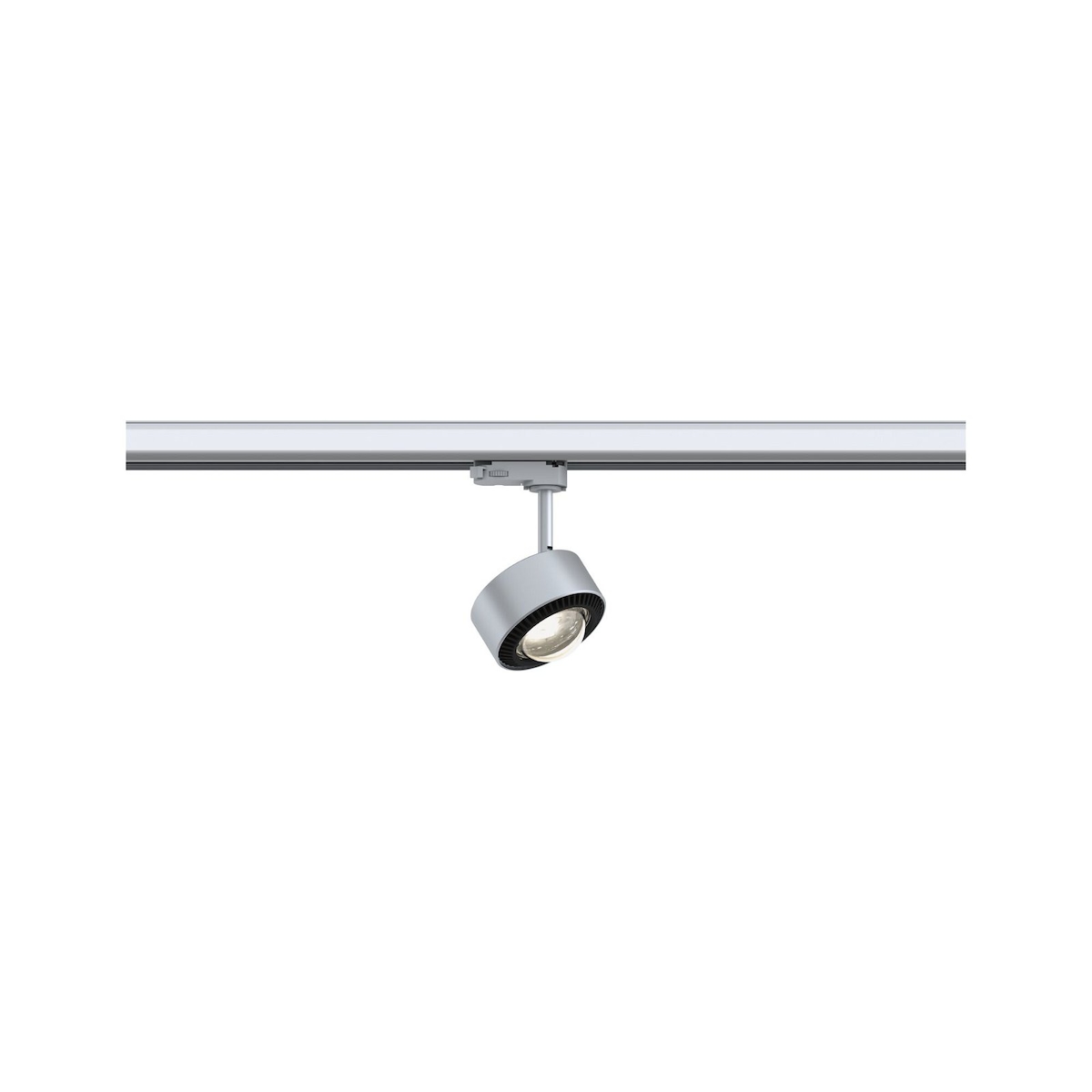 Paulmann ProRail3 LED Schienenspot Aldan 539lm 8,5W 3000K dimmbar 230V Silber#Schwarz 91388 Image