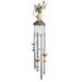 Q-Max 23" Long Archangel Uriel Round Top Wind Chime Garden Patio Decoration