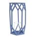 14" Candle Lantern with Glass Chimney, Ice Melt Blue by National Tree Company - 14 in