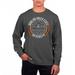 Men's Uscape Apparel Black Bowling Green St. Falcons Pigment Dyed Fleece Crew Neck Sweatshirt