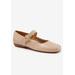 Women's Sugar Mary Jane Flat by Trotters in Nude (Size 12 M)