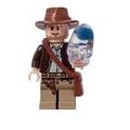 Indiana Jones (Crystal Skull) - Lego Indiana Jones Minifigure