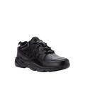 Men's Men's Stark Slip-Resistant Work Shoes by Propet in Black (Size 14 3E)