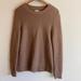 J. Crew Sweaters | J Crew, Brown Crew Neck Sweater, Like New Excellent Condition, Size Xs | Color: Brown/Tan | Size: Xs