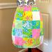 Lilly Pulitzer Skirts | Lilly Pulitzer, Women’s Delia Wraparound/ Reversible Skirt, Size 4 | Color: Green/Pink | Size: 4