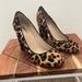 J. Crew Shoes | Jcrew Cheetah Heels | Color: Brown/Tan | Size: 8.5