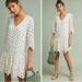 Anthropologie Dresses | Anthropologie Meadow Rue Eyelet Tunic Dress | Color: Blue/White | Size: S