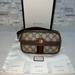 Gucci Bags | Gucci Ophidia Gg Supreme Canvas Web Belt Bag Brown 519308 Size 85 | Color: Brown/Gold | Size: W 8.5" H 4.5" D 1"