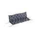 Coussin matelas d'assise et dossier Elephant Gris