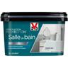 Peinture salle de bain Rénovation perfection® V33 Tendre gris satin 2L - Tendre gris