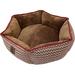 Show & Tail The Security Snuggler Doughnut Cotton in Brown | 6 H x 8 W x 8 D in | Wayfair 13183-042022-Pam-esh