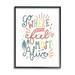 Stupell Industries Go Where You Feel Alive Ornamented Festive Text Super Oversized Stretched Canvas Wall Art By Louise Allen Designs | Wayfair